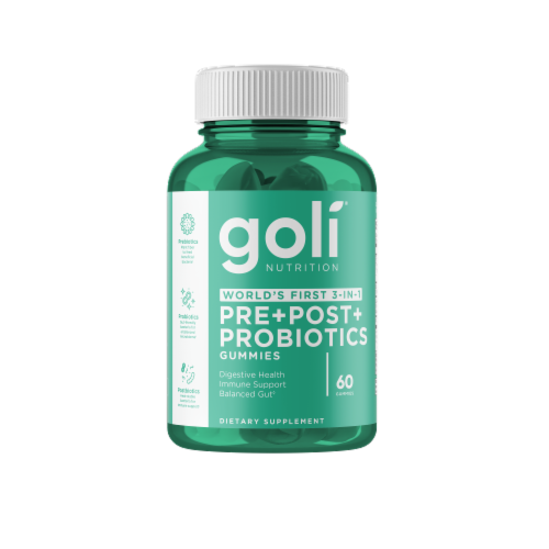 Goli Pre + Post Probiotics Gummies