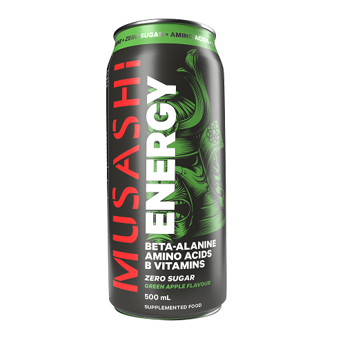 Musashi Energy Single Cans
