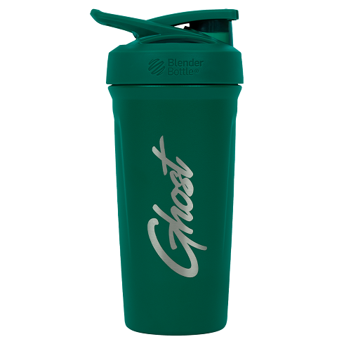 Ghost Lifestyle Stainless Steel Shaker Forest Green